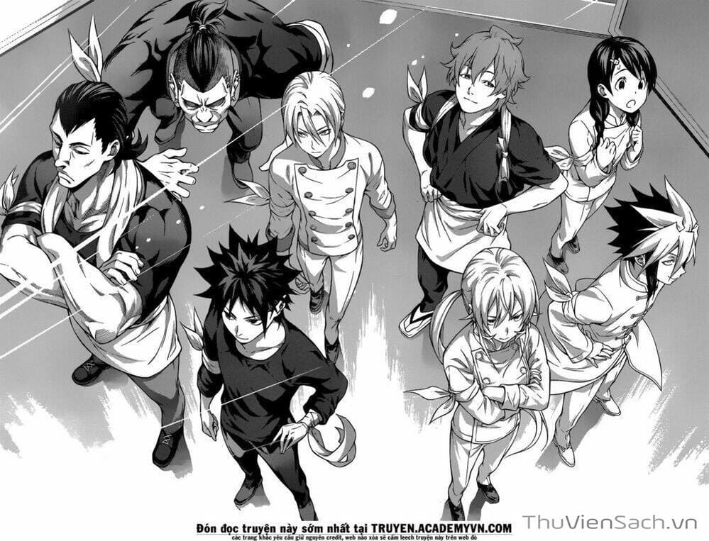 Truyện Tranh Vua Bếp Soma - Cuộc Chiến Ẩm Thực trang 7