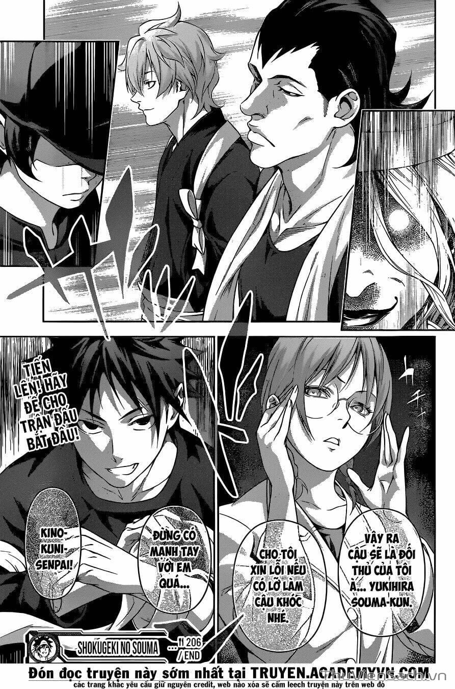 Truyện Tranh Vua Bếp Soma - Cuộc Chiến Ẩm Thực trang 7