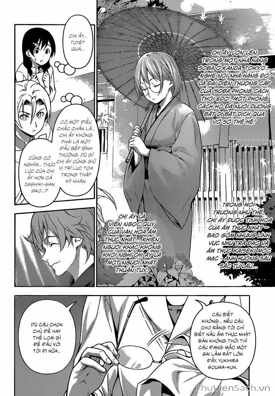 Truyện Tranh Vua Bếp Soma - Cuộc Chiến Ẩm Thực trang 7