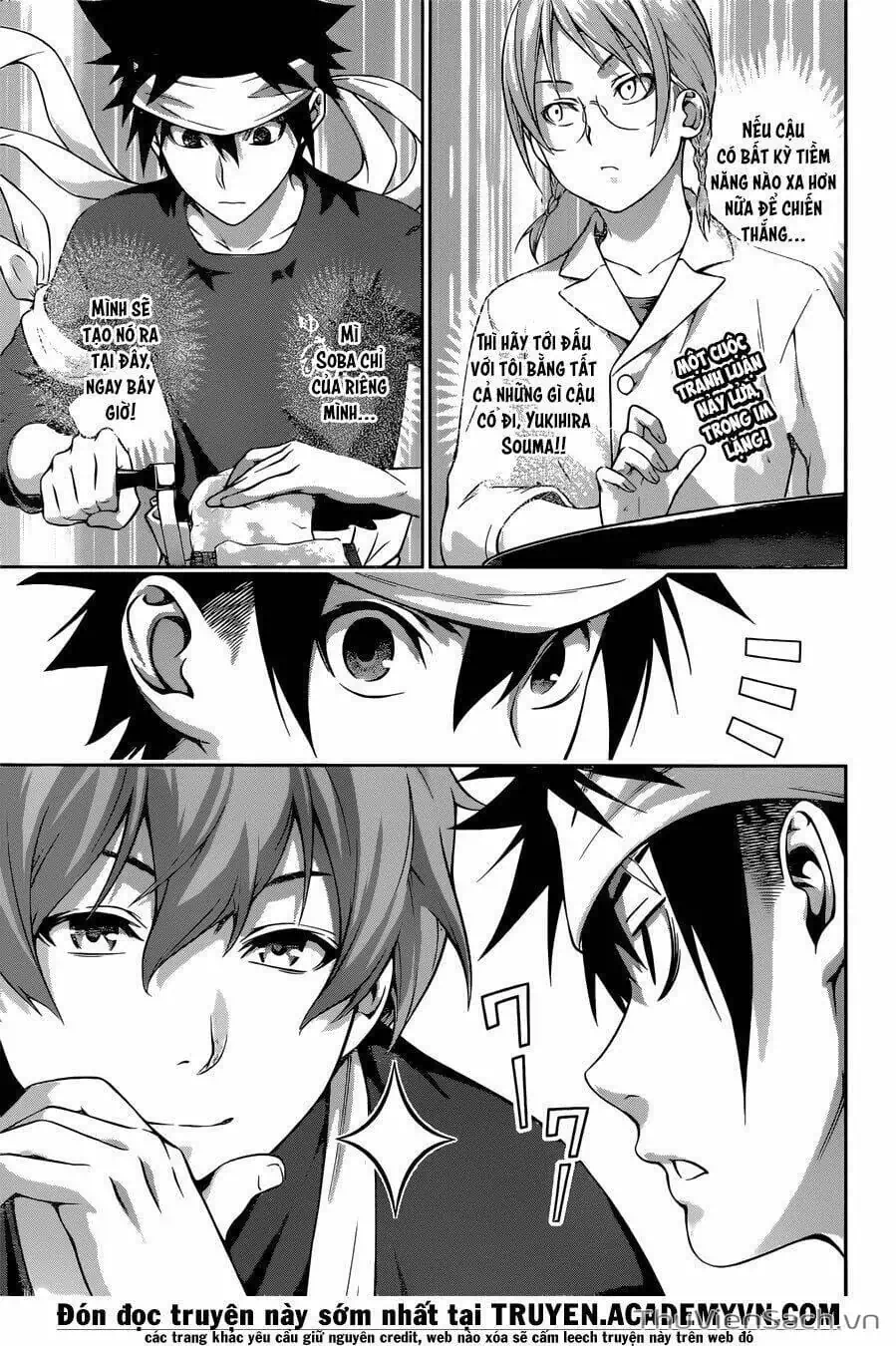 Truyện Tranh Vua Bếp Soma - Cuộc Chiến Ẩm Thực trang 7