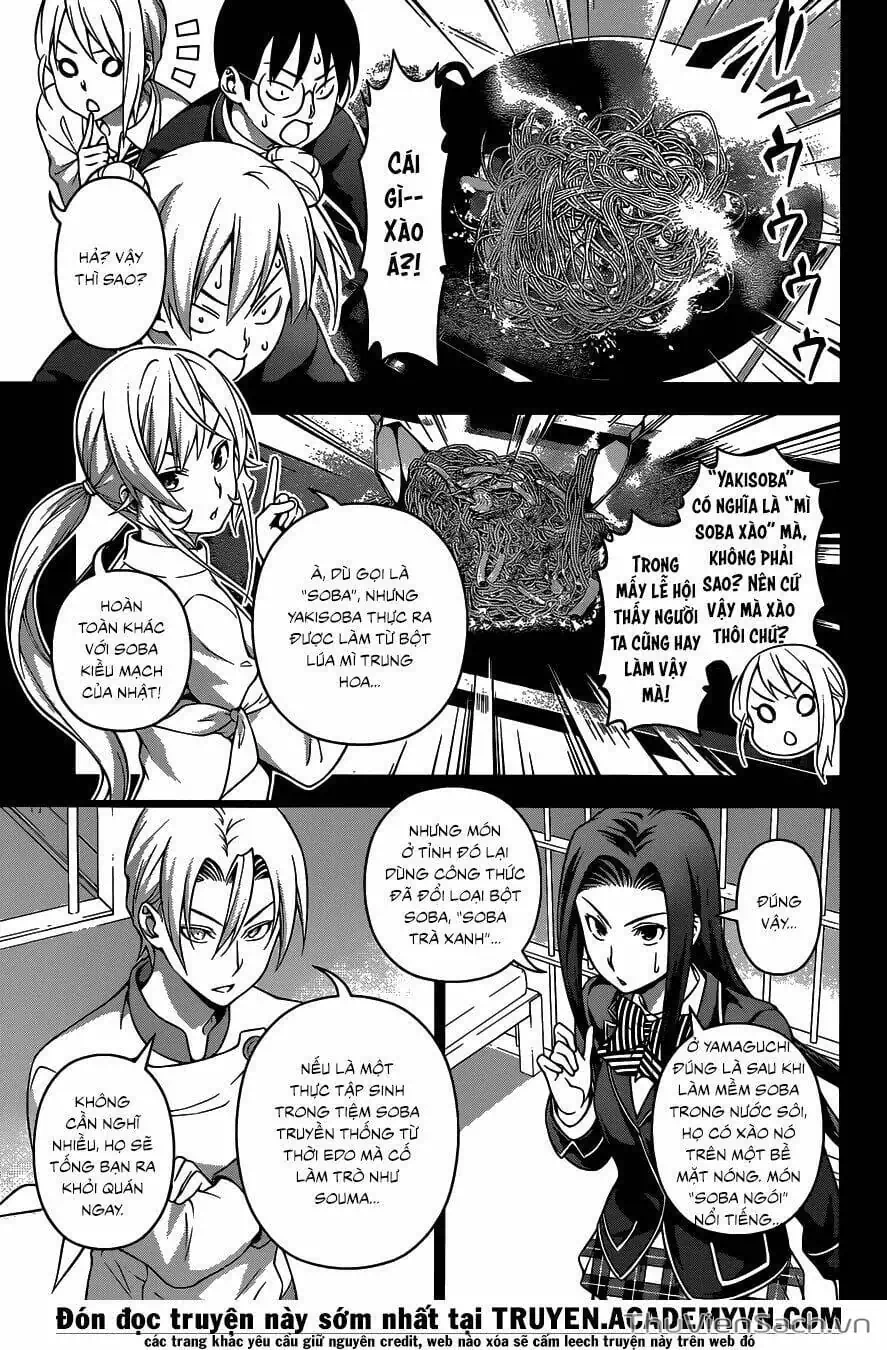 Truyện Tranh Vua Bếp Soma - Cuộc Chiến Ẩm Thực trang 7