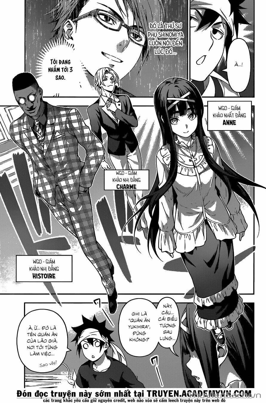 Truyện Tranh Vua Bếp Soma - Cuộc Chiến Ẩm Thực trang 7