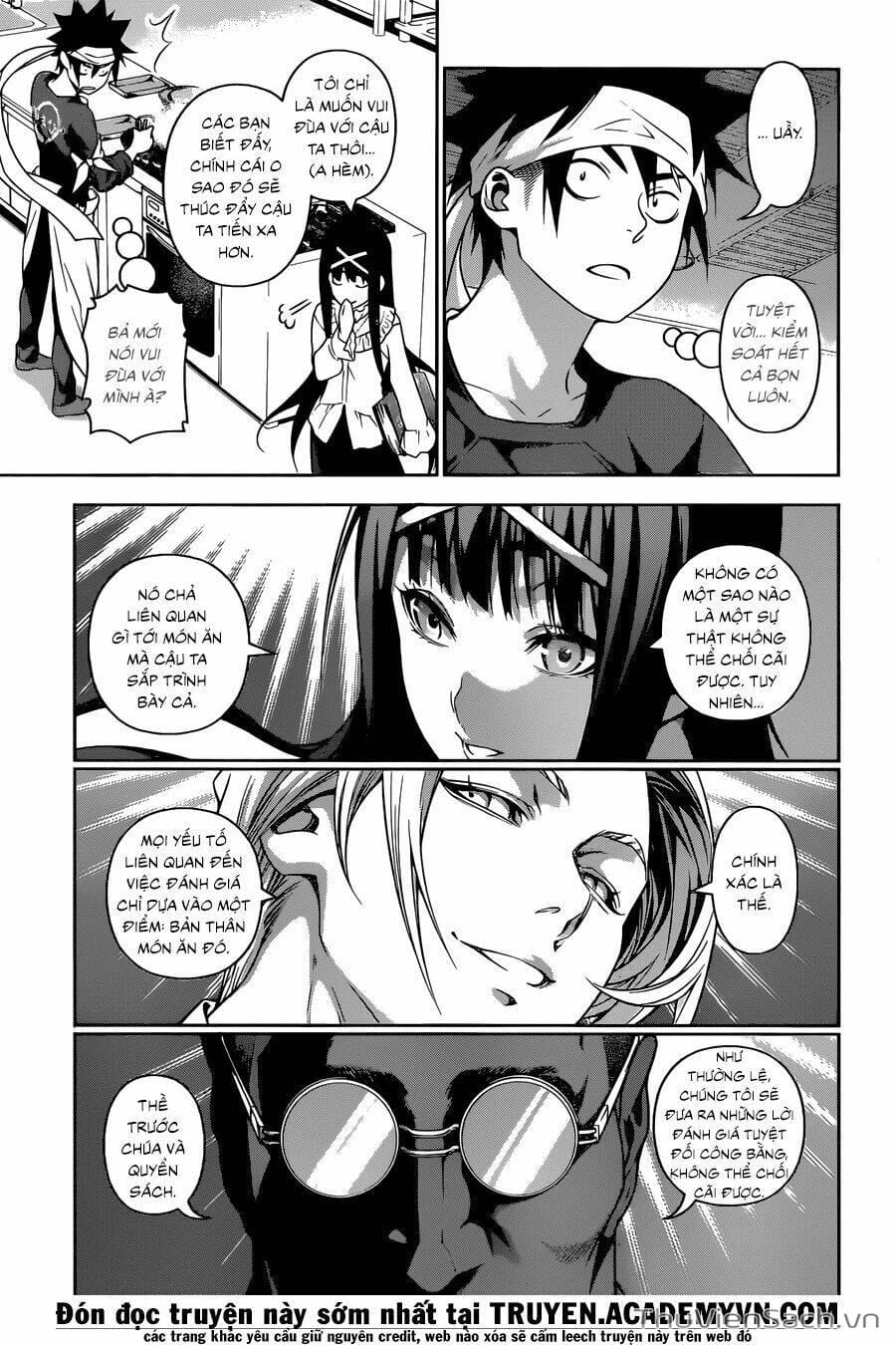 Truyện Tranh Vua Bếp Soma - Cuộc Chiến Ẩm Thực trang 7
