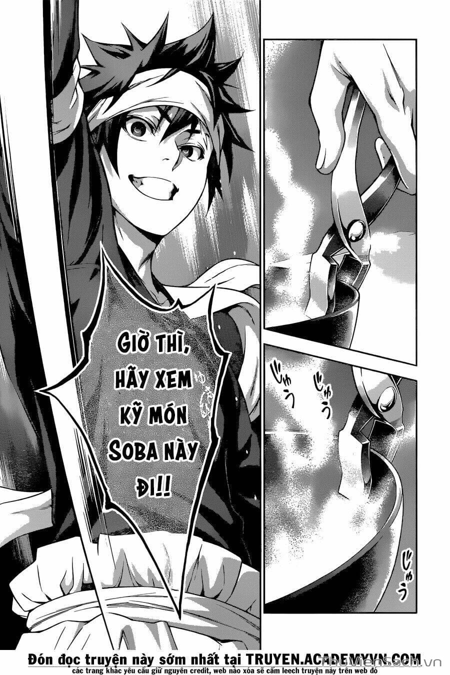 Truyện Tranh Vua Bếp Soma - Cuộc Chiến Ẩm Thực trang 7