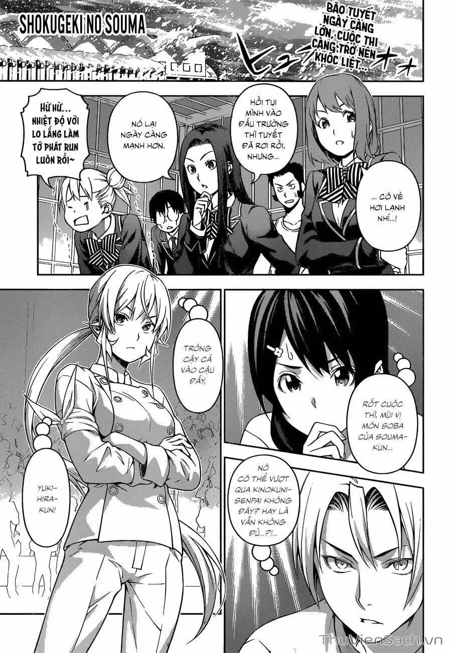 Truyện Tranh Vua Bếp Soma - Cuộc Chiến Ẩm Thực trang 7