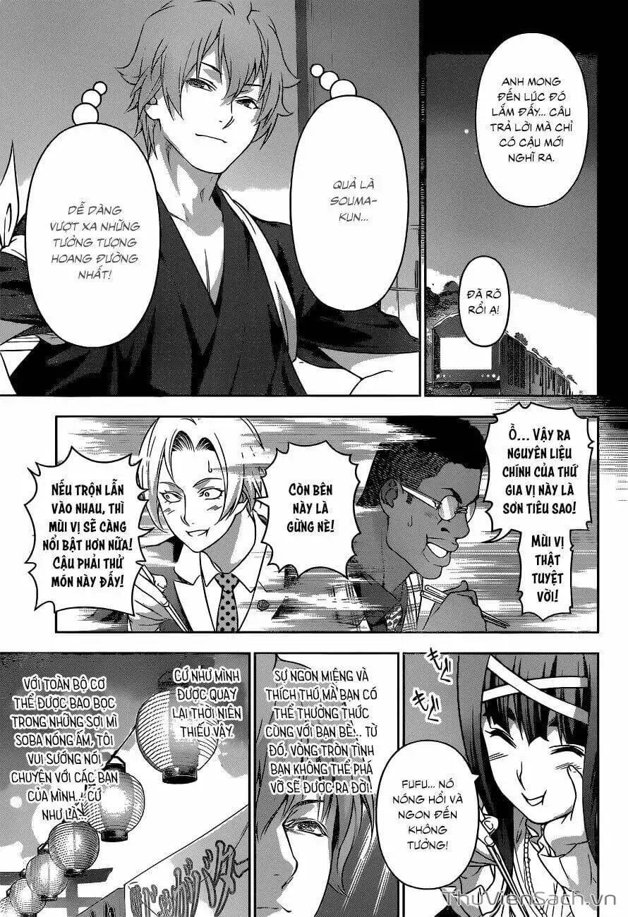 Truyện Tranh Vua Bếp Soma - Cuộc Chiến Ẩm Thực trang 7