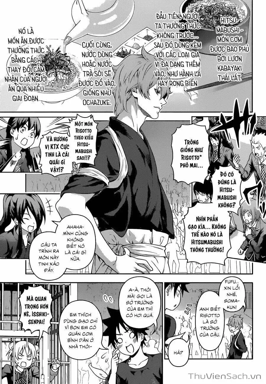 Truyện Tranh Vua Bếp Soma - Cuộc Chiến Ẩm Thực trang 7