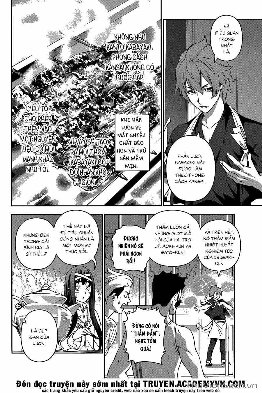 Truyện Tranh Vua Bếp Soma - Cuộc Chiến Ẩm Thực trang 7