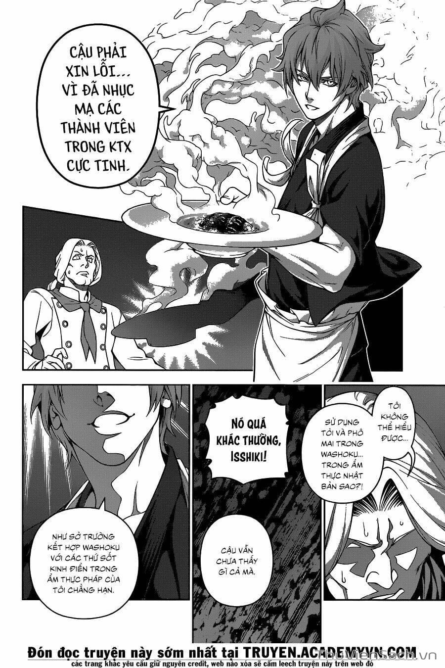 Truyện Tranh Vua Bếp Soma - Cuộc Chiến Ẩm Thực trang 7
