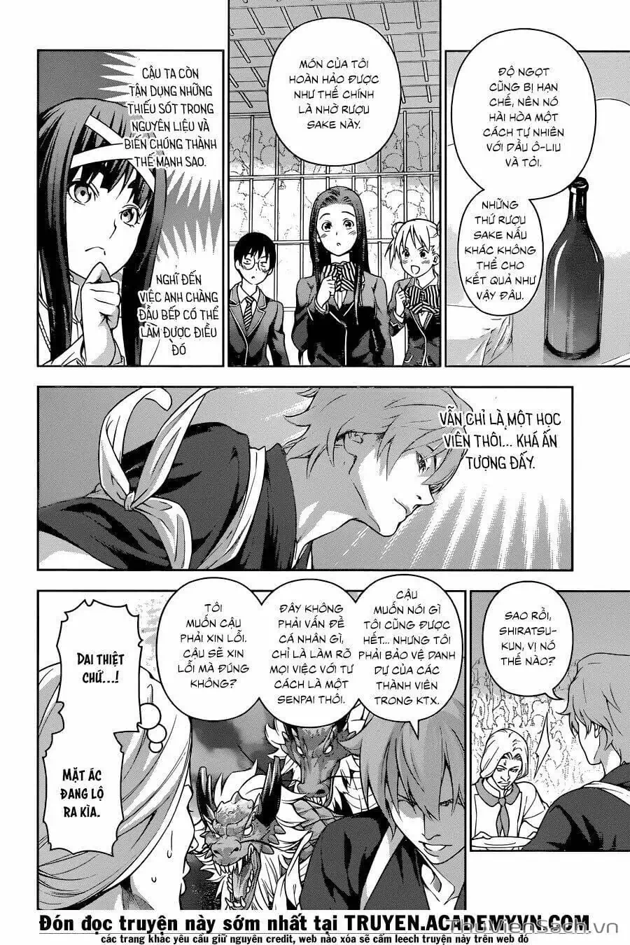 Truyện Tranh Vua Bếp Soma - Cuộc Chiến Ẩm Thực trang 7
