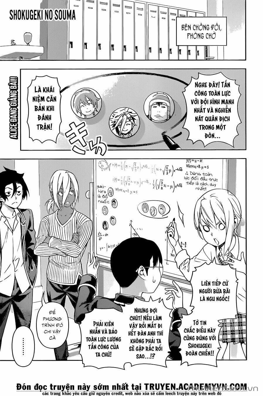 Truyện Tranh Vua Bếp Soma - Cuộc Chiến Ẩm Thực trang 7