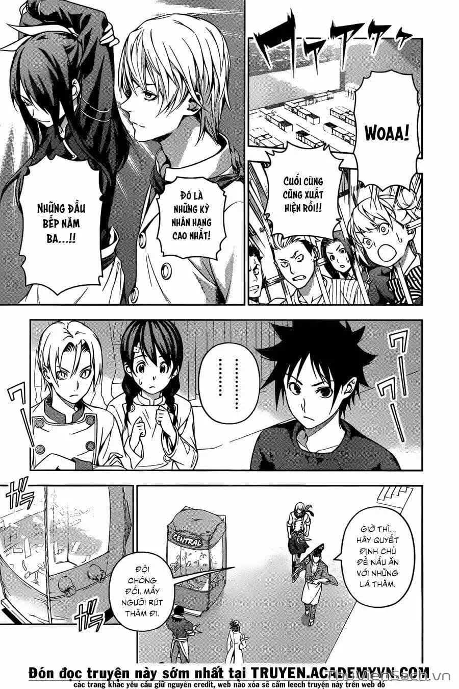 Truyện Tranh Vua Bếp Soma - Cuộc Chiến Ẩm Thực trang 7