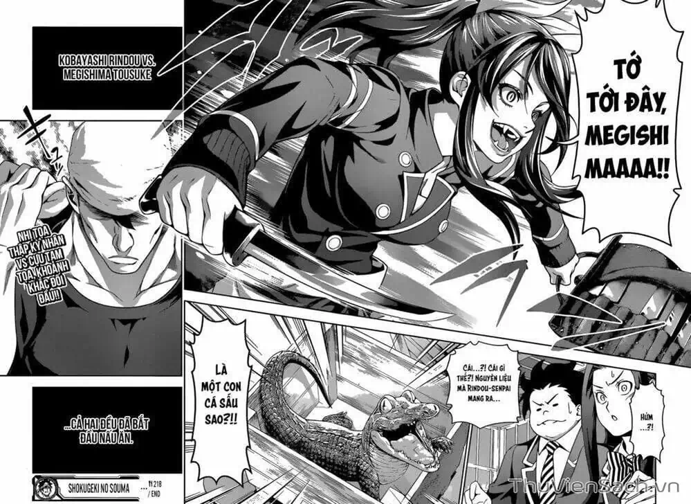 Truyện Tranh Vua Bếp Soma - Cuộc Chiến Ẩm Thực trang 7