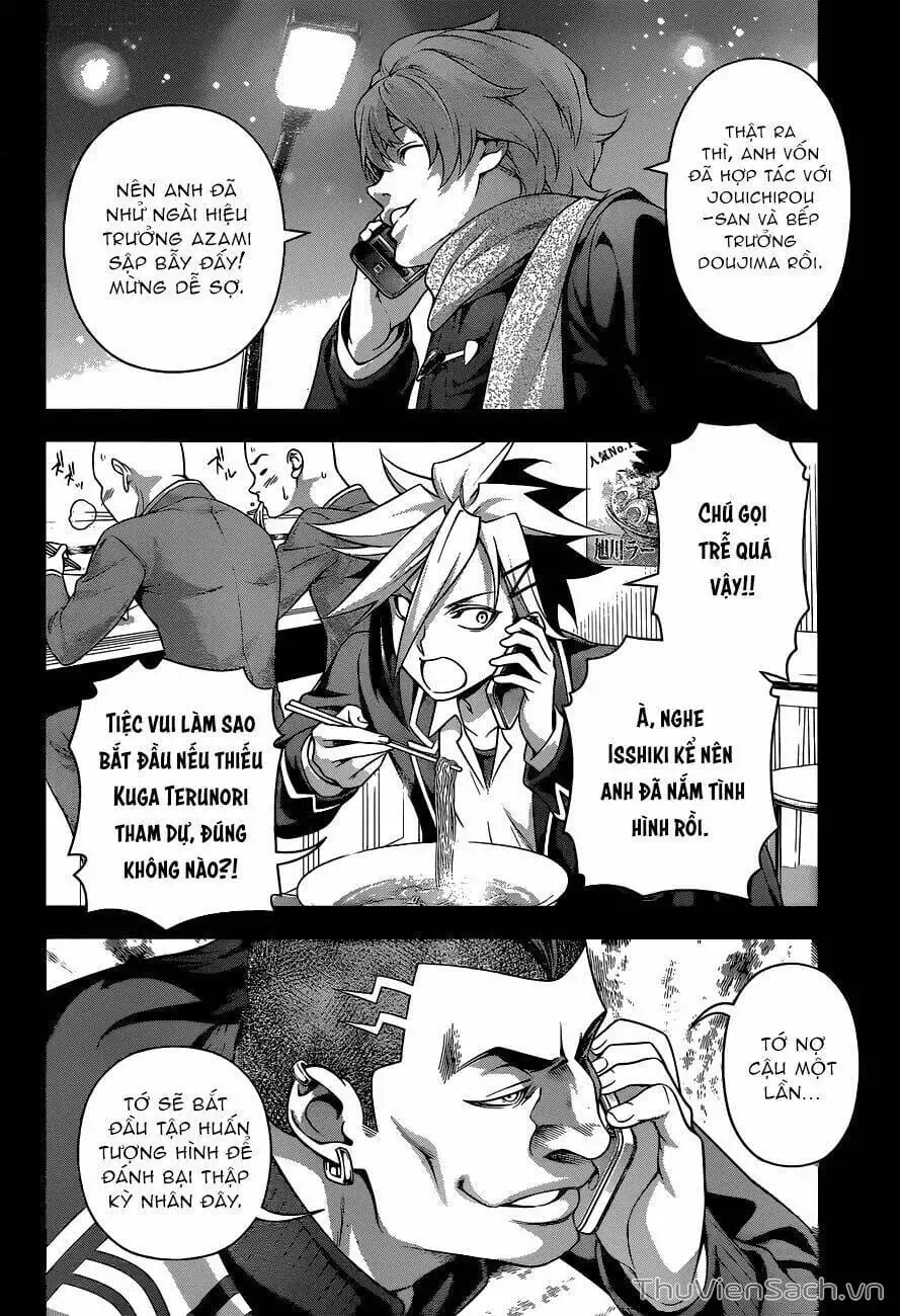 Truyện Tranh Vua Bếp Soma - Cuộc Chiến Ẩm Thực trang 7