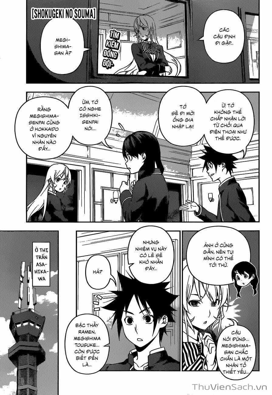 Truyện Tranh Vua Bếp Soma - Cuộc Chiến Ẩm Thực trang 7