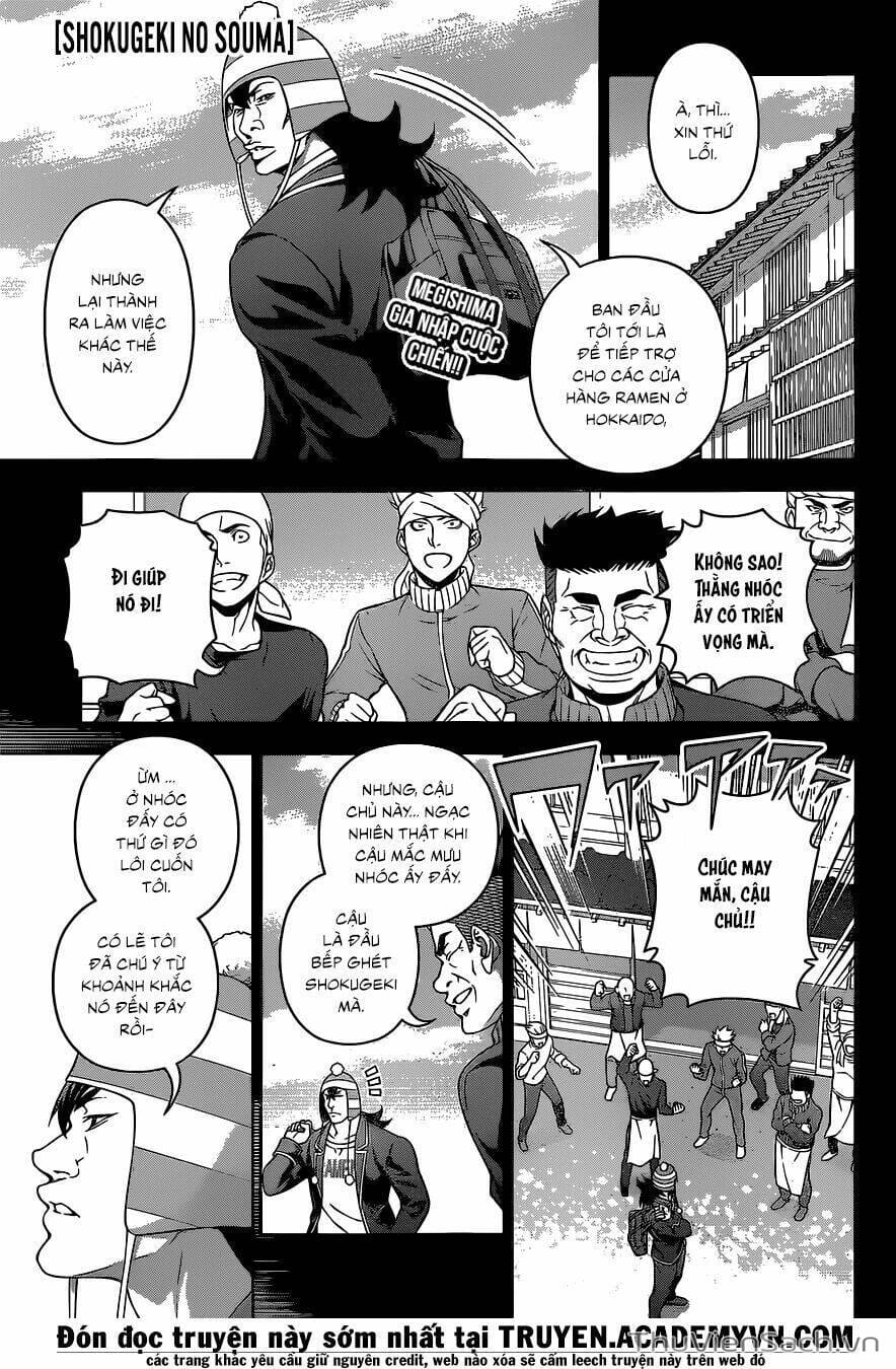 Truyện Tranh Vua Bếp Soma - Cuộc Chiến Ẩm Thực trang 7