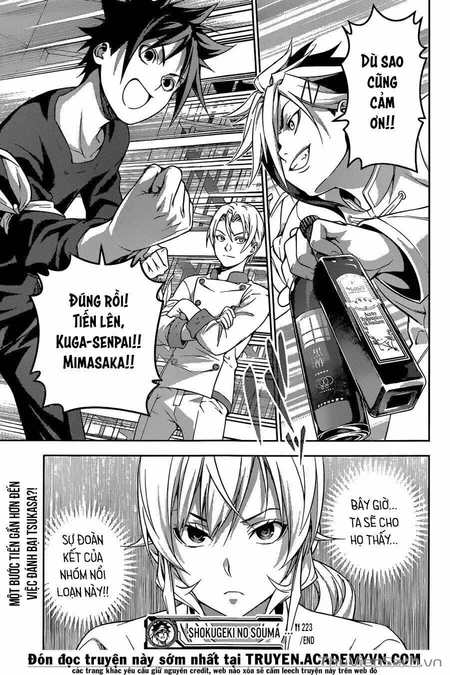 Truyện Tranh Vua Bếp Soma - Cuộc Chiến Ẩm Thực trang 7