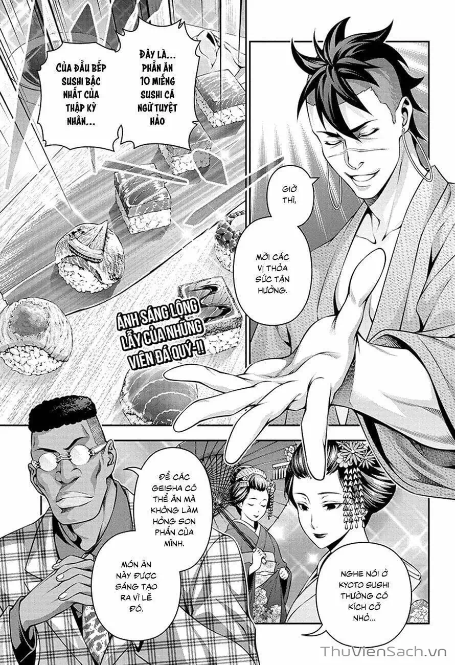 Truyện Tranh Vua Bếp Soma - Cuộc Chiến Ẩm Thực trang 7
