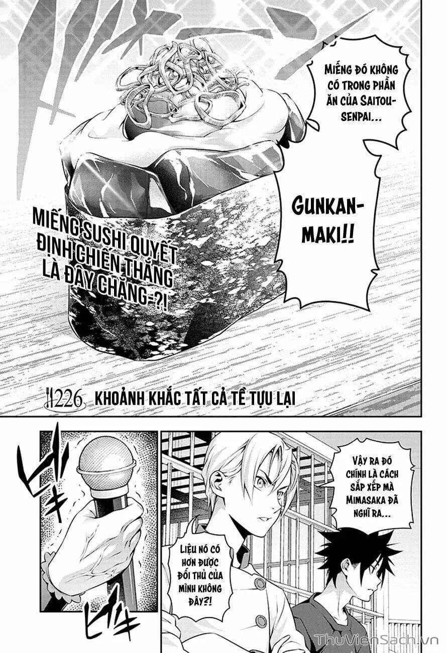 Truyện Tranh Vua Bếp Soma - Cuộc Chiến Ẩm Thực trang 7