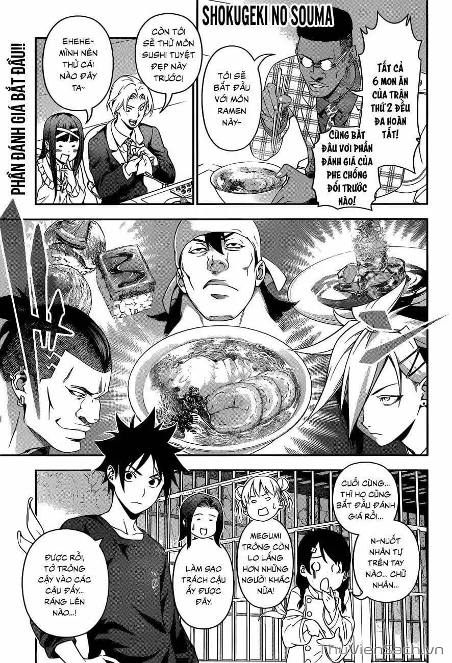 Truyện Tranh Vua Bếp Soma - Cuộc Chiến Ẩm Thực trang 7