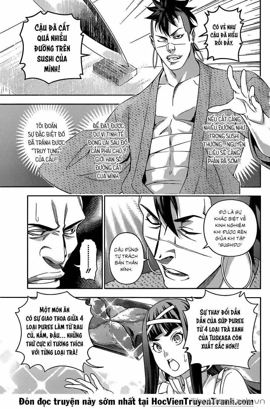 Truyện Tranh Vua Bếp Soma - Cuộc Chiến Ẩm Thực trang 7