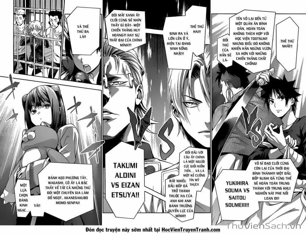 Truyện Tranh Vua Bếp Soma - Cuộc Chiến Ẩm Thực trang 7