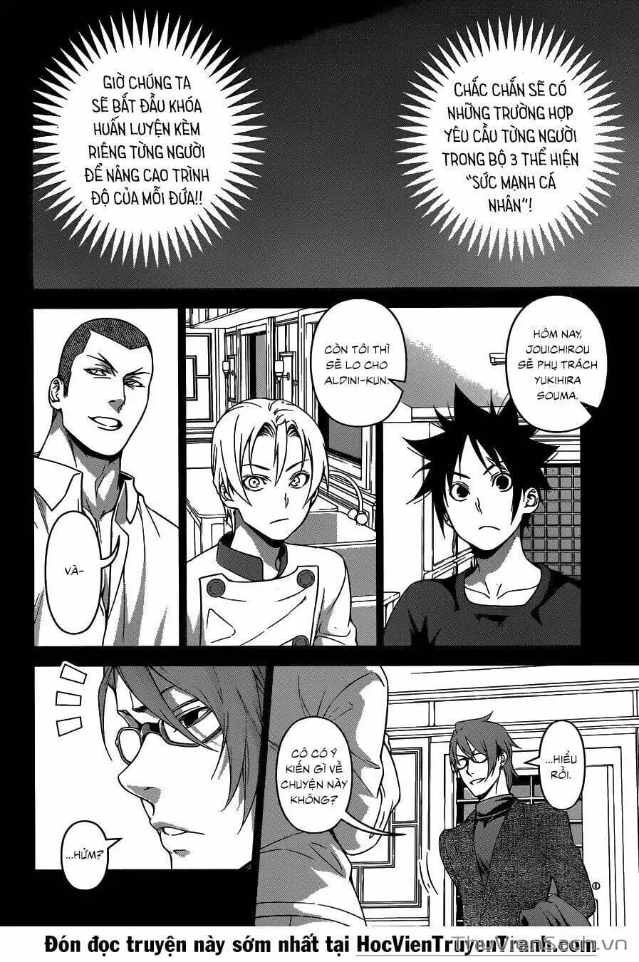 Truyện Tranh Vua Bếp Soma - Cuộc Chiến Ẩm Thực trang 7