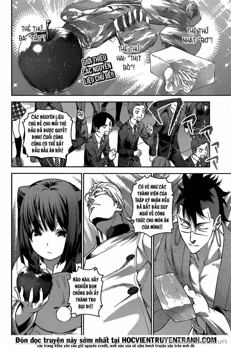 Truyện Tranh Vua Bếp Soma - Cuộc Chiến Ẩm Thực trang 7
