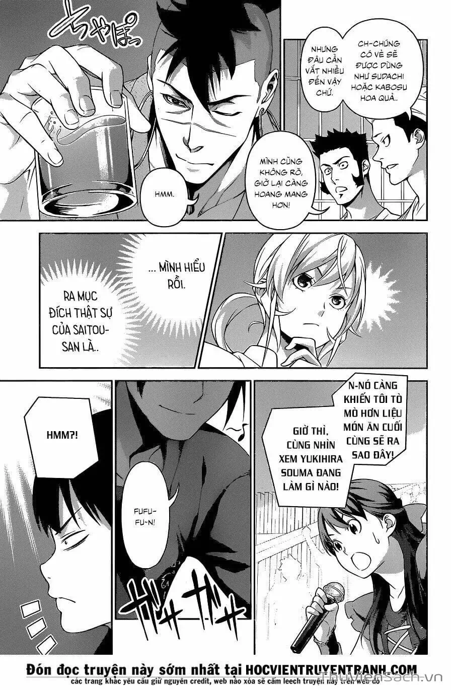 Truyện Tranh Vua Bếp Soma - Cuộc Chiến Ẩm Thực trang 7