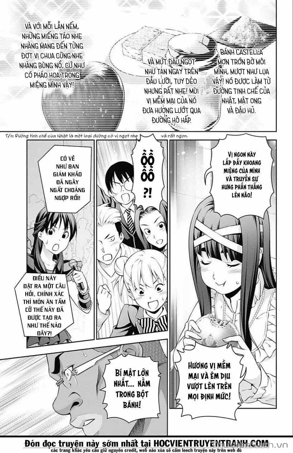 Truyện Tranh Vua Bếp Soma - Cuộc Chiến Ẩm Thực trang 7