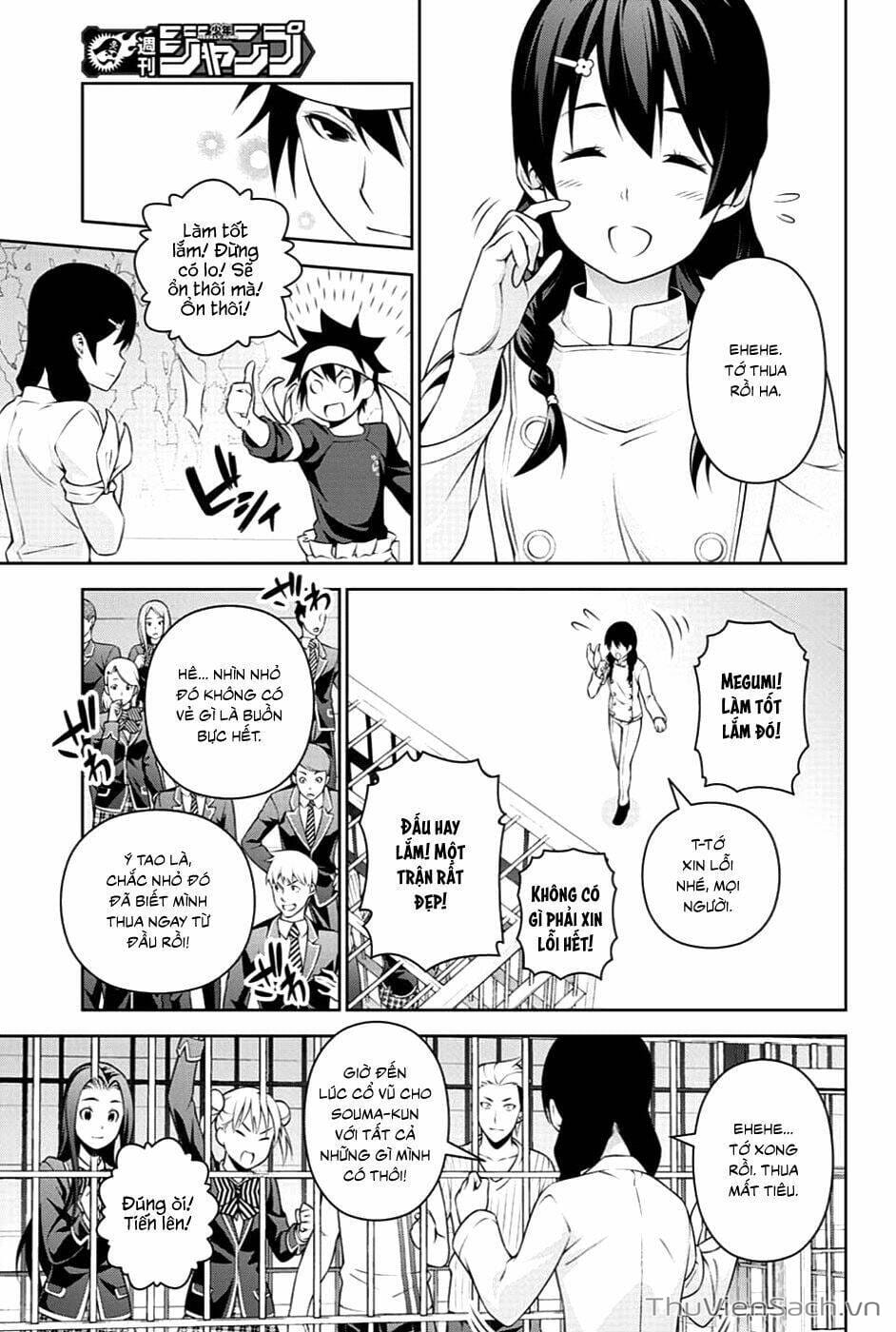 Truyện Tranh Vua Bếp Soma - Cuộc Chiến Ẩm Thực trang 7