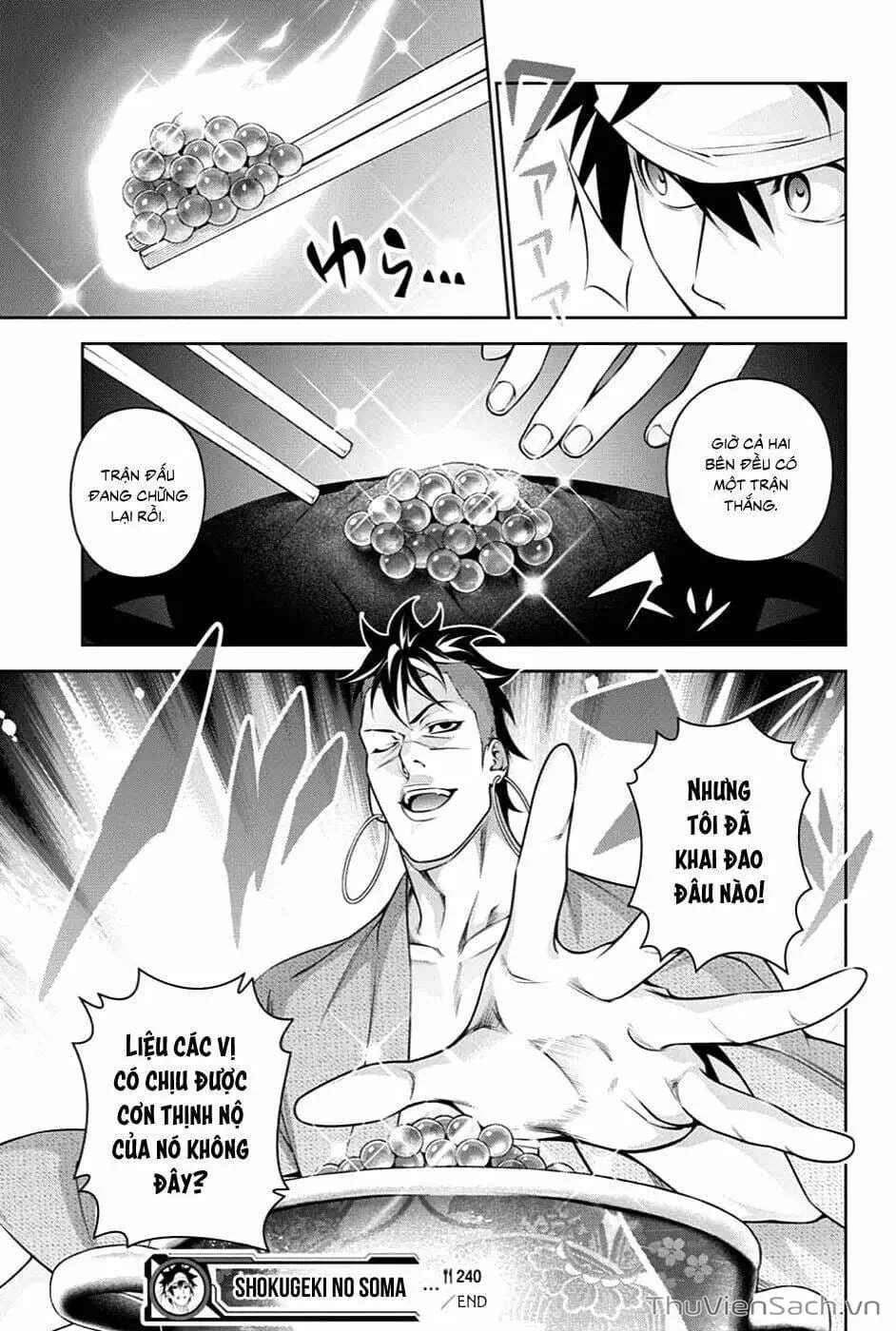 Truyện Tranh Vua Bếp Soma - Cuộc Chiến Ẩm Thực trang 7
