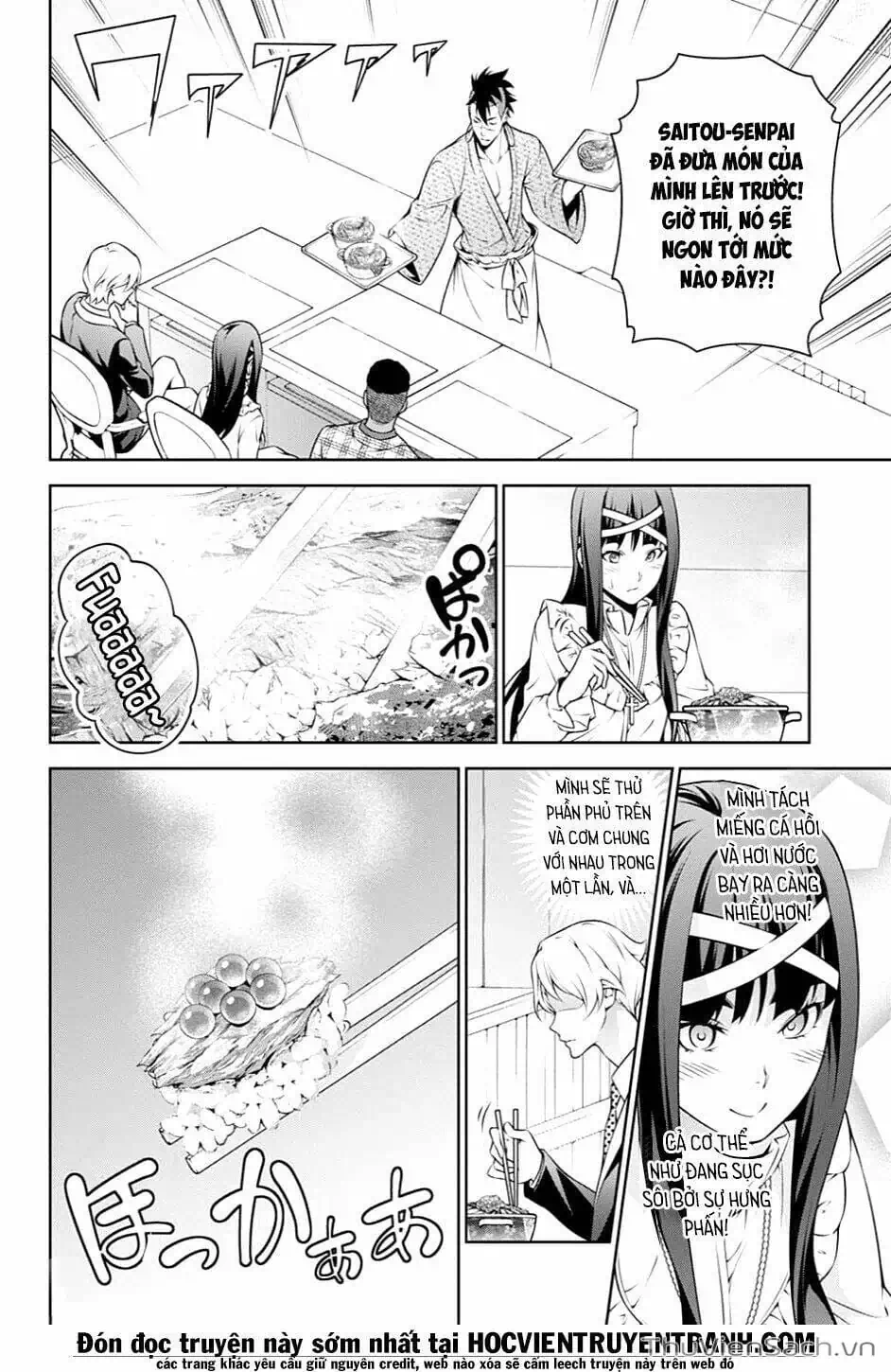 Truyện Tranh Vua Bếp Soma - Cuộc Chiến Ẩm Thực trang 7