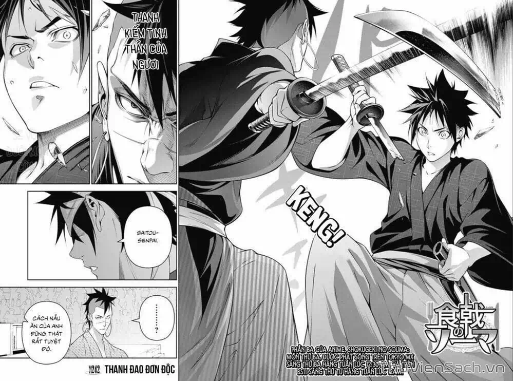Truyện Tranh Vua Bếp Soma - Cuộc Chiến Ẩm Thực trang 7