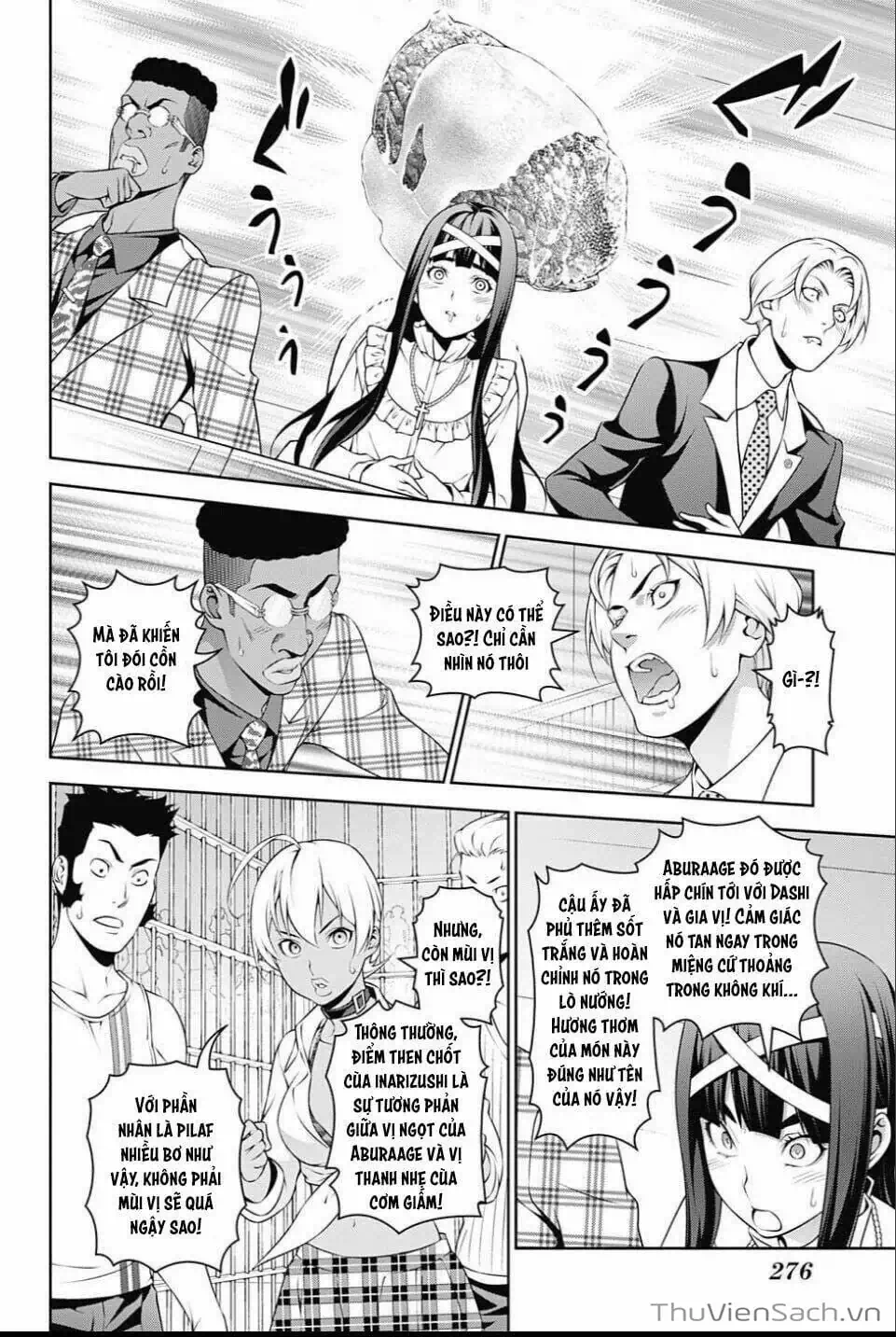Truyện Tranh Vua Bếp Soma - Cuộc Chiến Ẩm Thực trang 7
