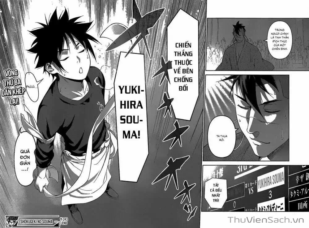 Truyện Tranh Vua Bếp Soma - Cuộc Chiến Ẩm Thực trang 7