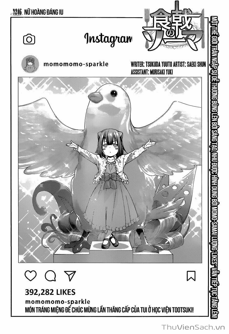 Truyện Tranh Vua Bếp Soma - Cuộc Chiến Ẩm Thực trang 7