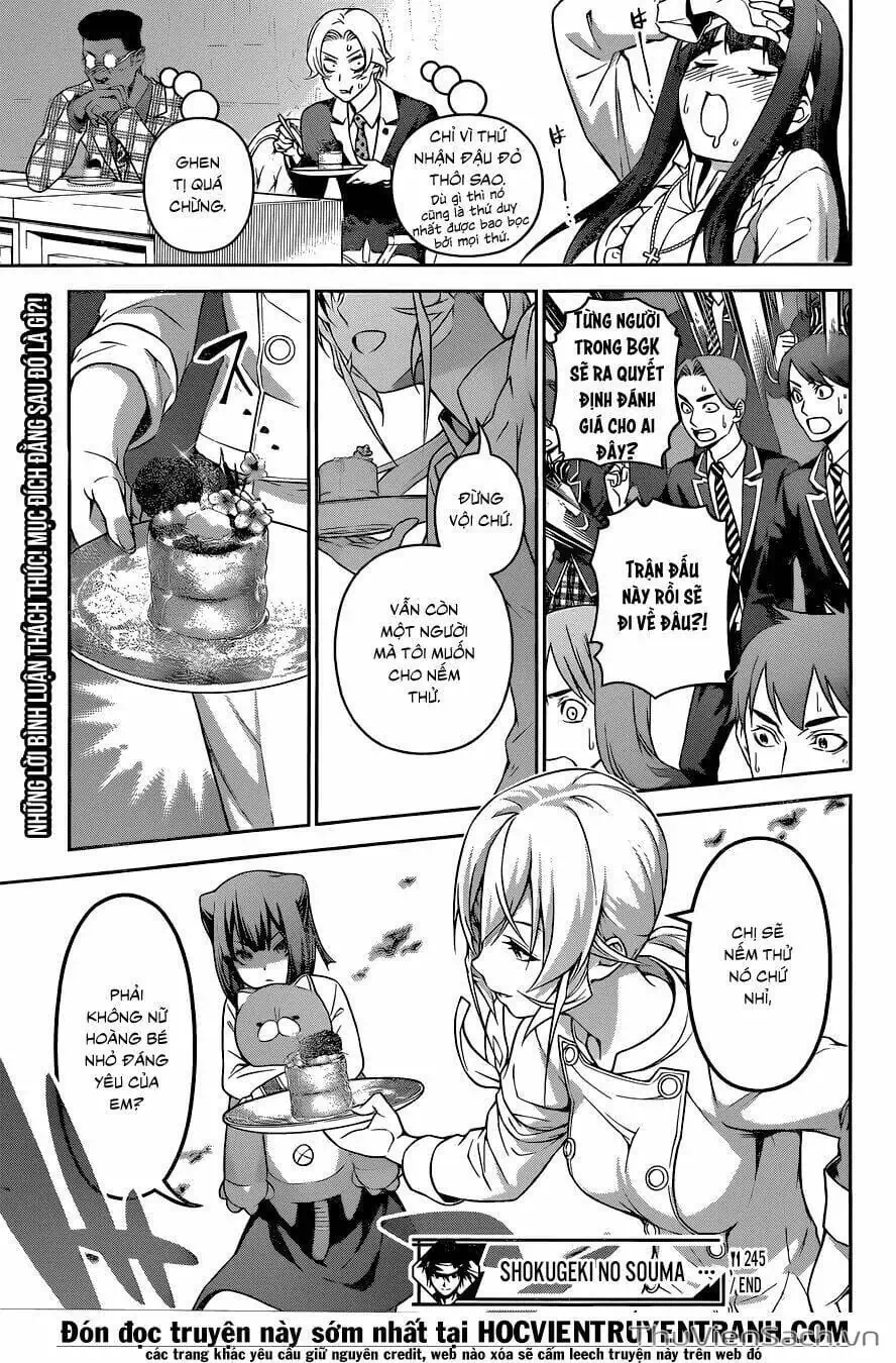 Truyện Tranh Vua Bếp Soma - Cuộc Chiến Ẩm Thực trang 7