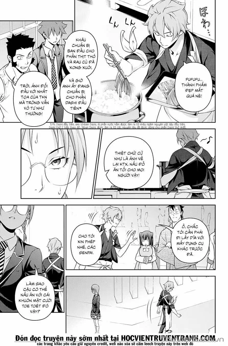 Truyện Tranh Vua Bếp Soma - Cuộc Chiến Ẩm Thực trang 7