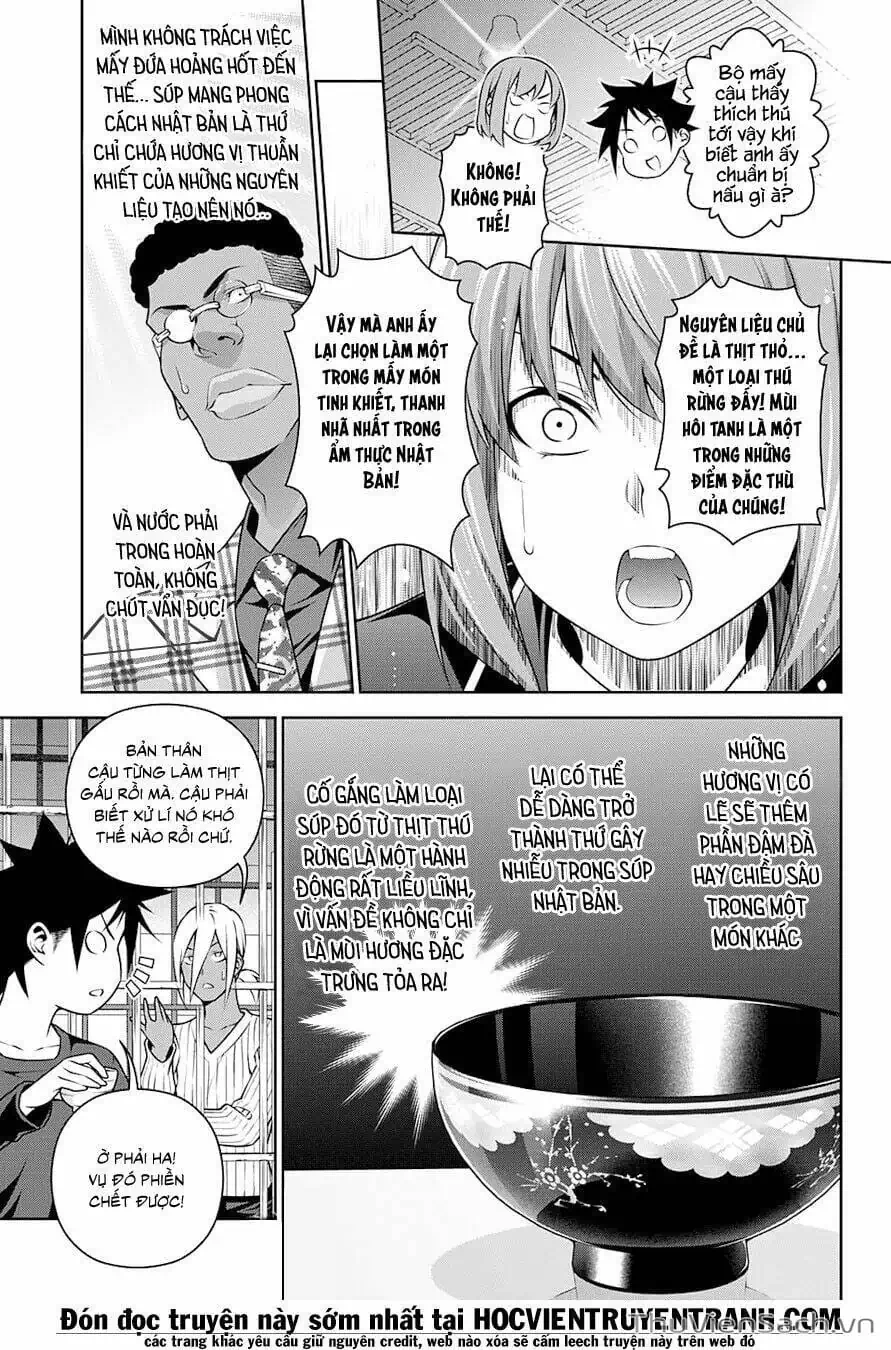 Truyện Tranh Vua Bếp Soma - Cuộc Chiến Ẩm Thực trang 7