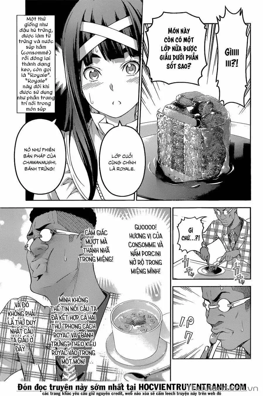 Truyện Tranh Vua Bếp Soma - Cuộc Chiến Ẩm Thực trang 7