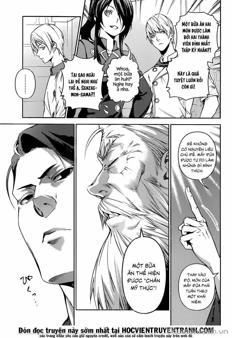 Truyện Tranh Vua Bếp Soma - Cuộc Chiến Ẩm Thực trang 7