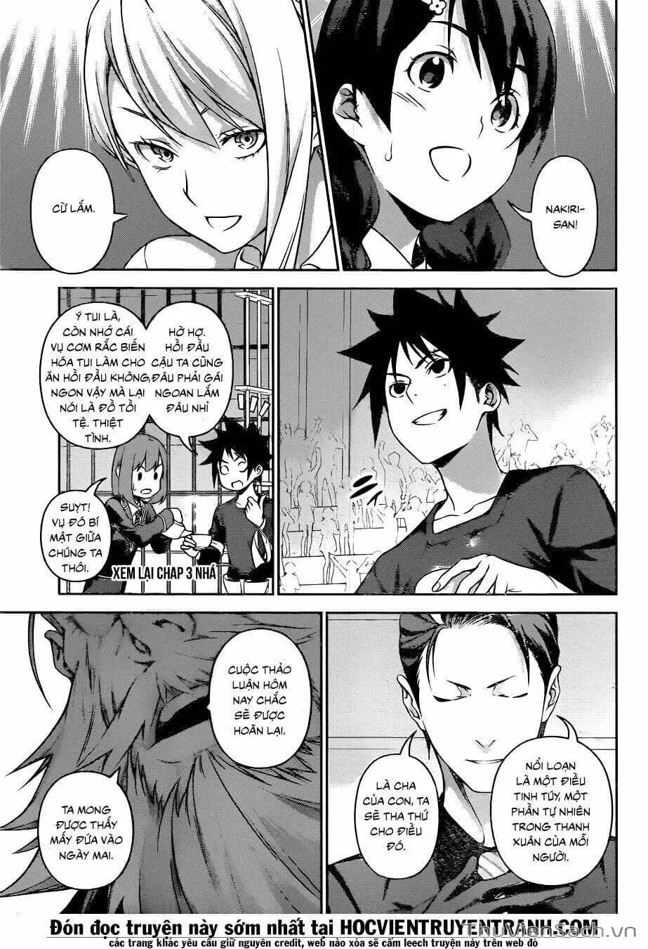 Truyện Tranh Vua Bếp Soma - Cuộc Chiến Ẩm Thực trang 7