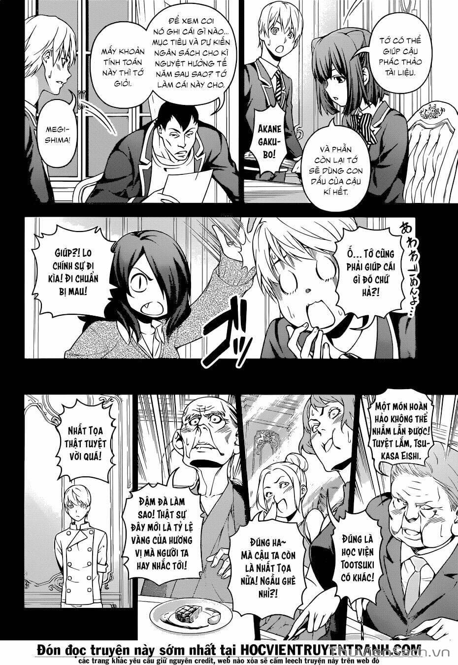 Truyện Tranh Vua Bếp Soma - Cuộc Chiến Ẩm Thực trang 7