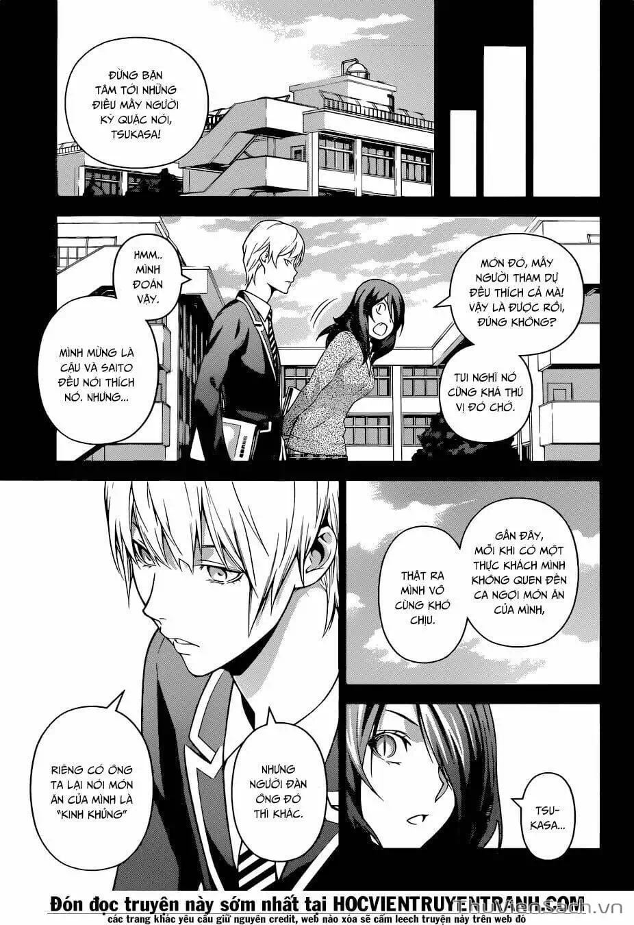 Truyện Tranh Vua Bếp Soma - Cuộc Chiến Ẩm Thực trang 7