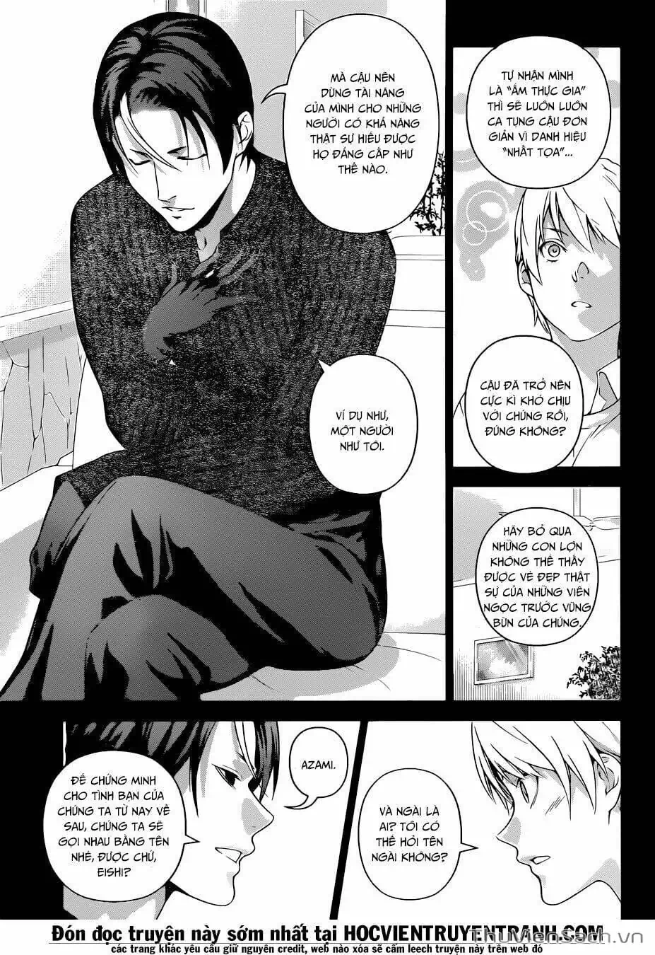 Truyện Tranh Vua Bếp Soma - Cuộc Chiến Ẩm Thực trang 7