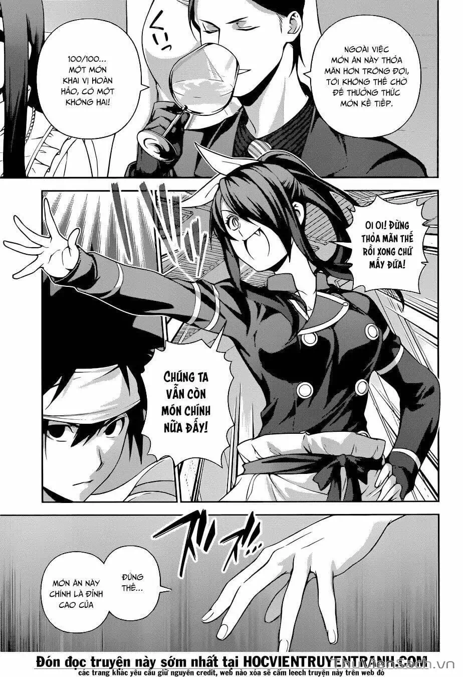 Truyện Tranh Vua Bếp Soma - Cuộc Chiến Ẩm Thực trang 7