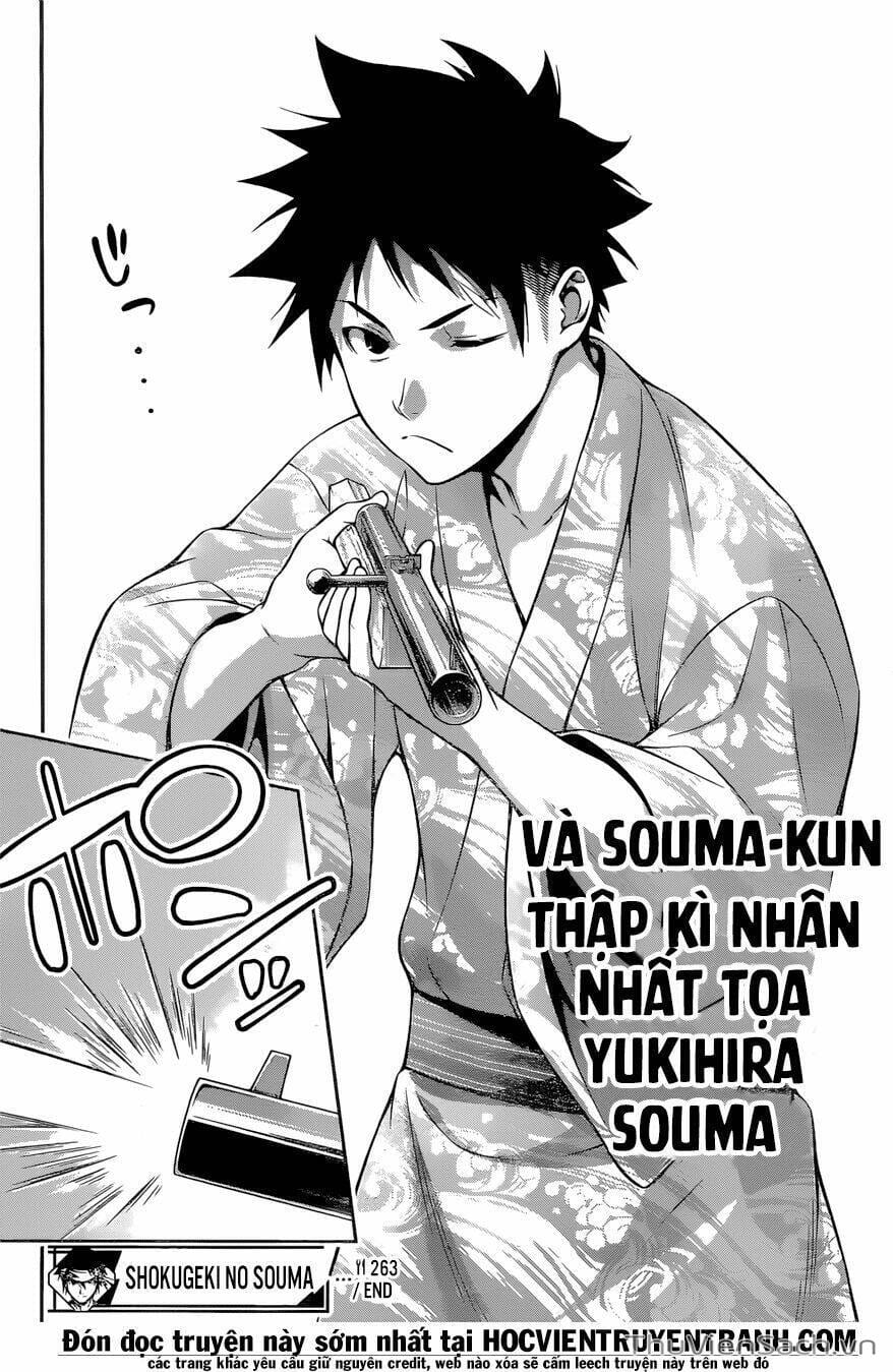 Truyện Tranh Vua Bếp Soma - Cuộc Chiến Ẩm Thực trang 7