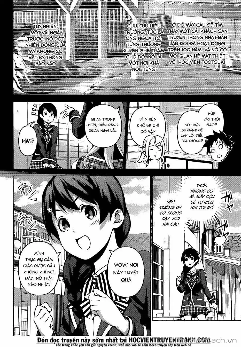 Truyện Tranh Vua Bếp Soma - Cuộc Chiến Ẩm Thực trang 7