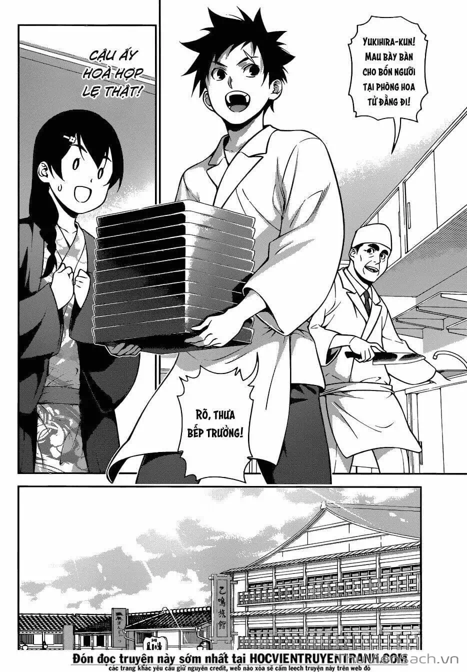 Truyện Tranh Vua Bếp Soma - Cuộc Chiến Ẩm Thực trang 7